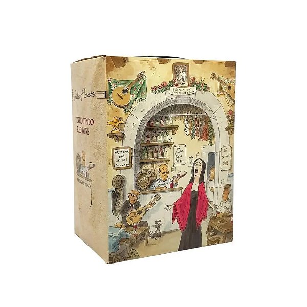 Vinho Julia Florista Tinto Bag In Box 5L