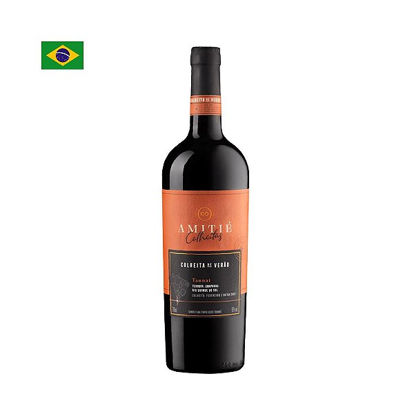 Vinho Amitié Tannat Tinto 750ml