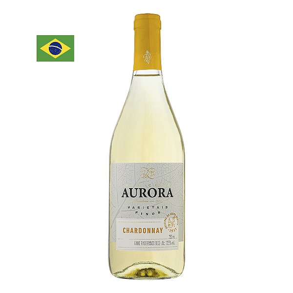 Vinho Aurora Varietal Chardonnay Branco Seco 750ml