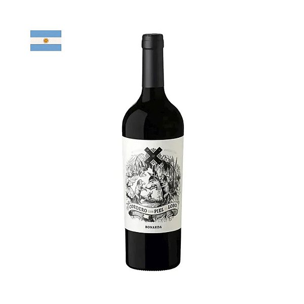Vinho Cordero Con Piel De Lobo Bonarda Tinto Seco 750ml