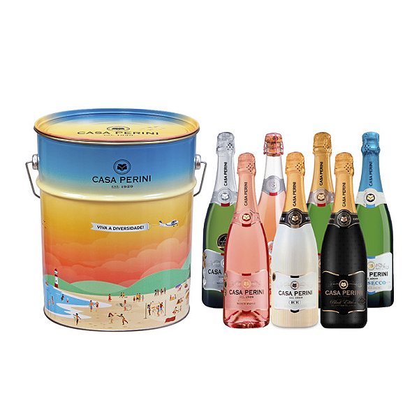 Balde Espumante Casa Perini Variedades 750ml