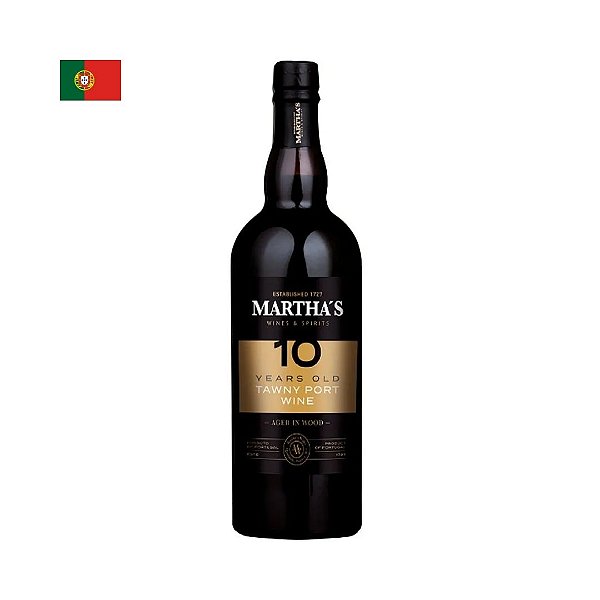 Vinho do Porto Martha's 10 anos 750ml