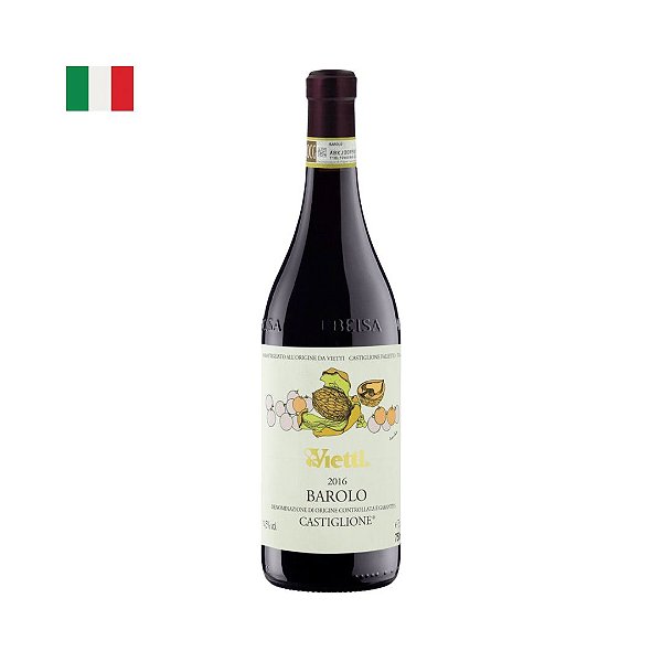 Vinho Vietti Nebbiolo Barolo Castiglione 750ml