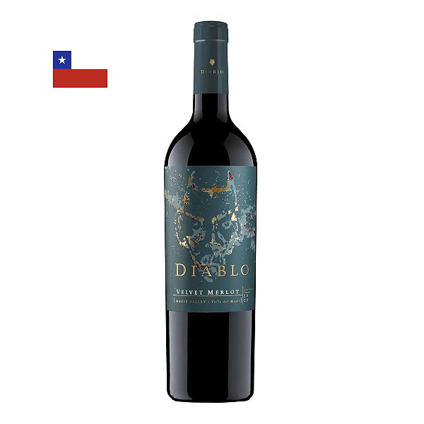 Vinho Diablo Velvet Merlot 750ml