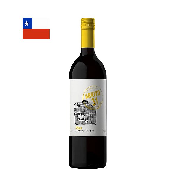 Vinho Arrivo 31 Syrah 750ml