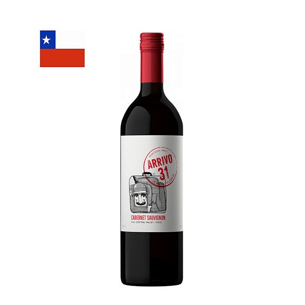 Vinho Arrivo 31 Cabernet Sauvinon 750ml
