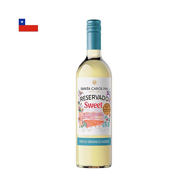 Vinho Santa Carolina Reservado Branco Suave 750ml