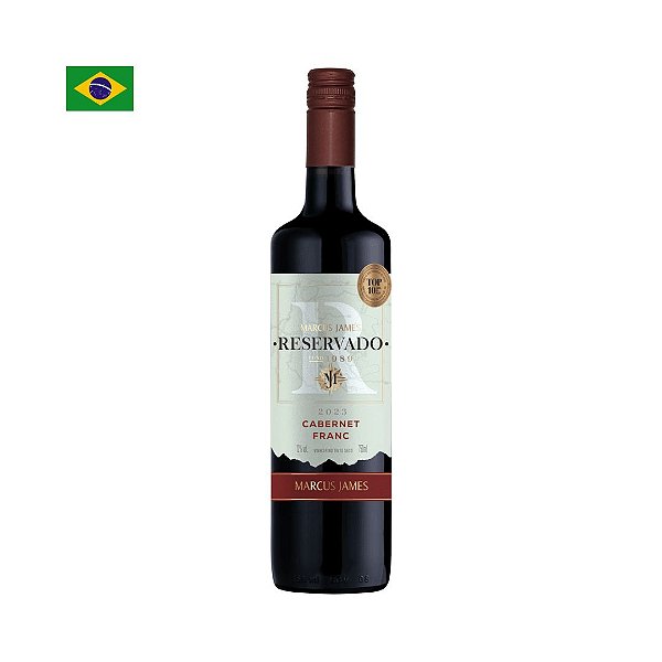 Vinho Marcus James Reservado Cabernet Franc 750ml