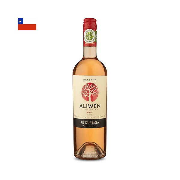 Vinho Aliwen Reserva Valle de Colchagua Rosé 2022
