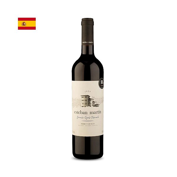 Vinho Esteban Martín D.O. Cariñena Garnacha Tempranillo Syrah 2024