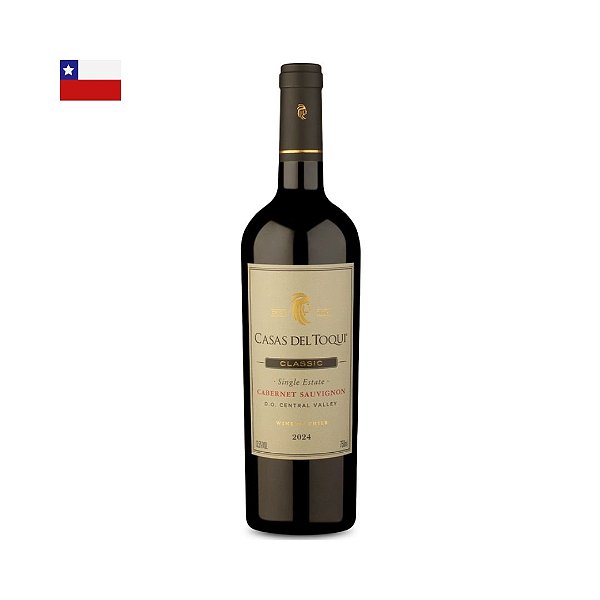 Vinho Casas del Toqui Single Estate Cabernet Sauvignon 2024