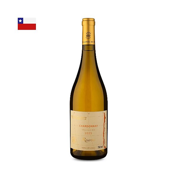 Vinho Baron Philippe de Rothschild Reserva Valle Central Chardonnay 2025