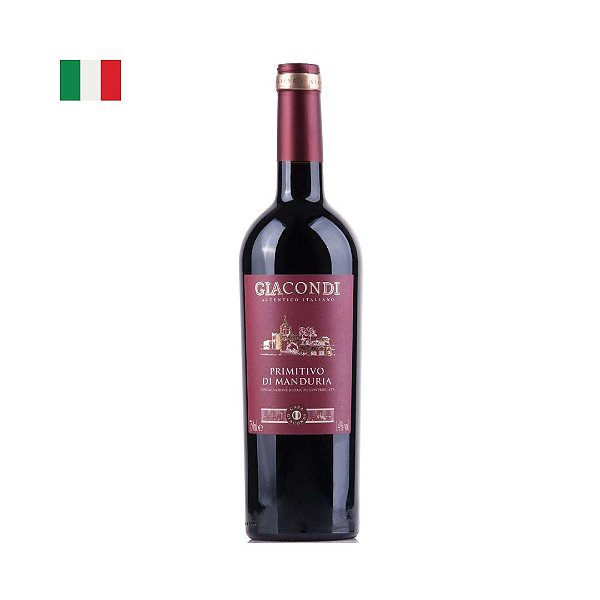 Vinho Giacondi Primitivo di Manduria 2023 750ml