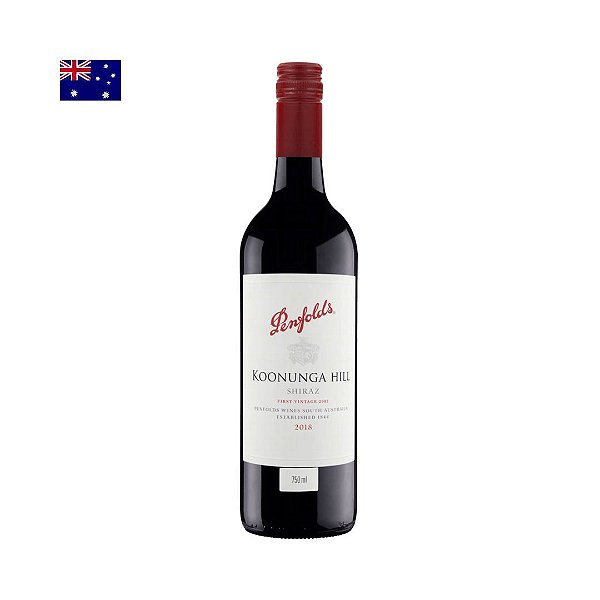 Vinho Koonunga Hill Shiraz Safra 2018 750ml