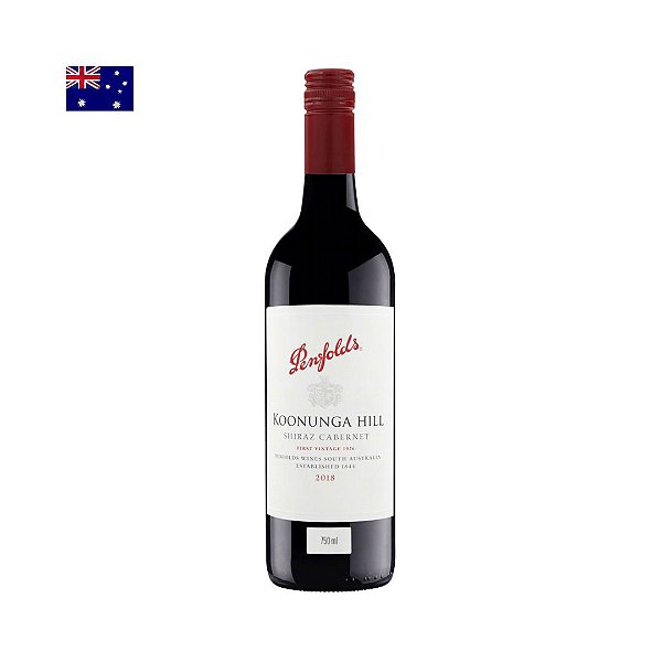 Vinho Koonunga Hill Shiraz Cabernet Sauvignon Safra 2018 750ml