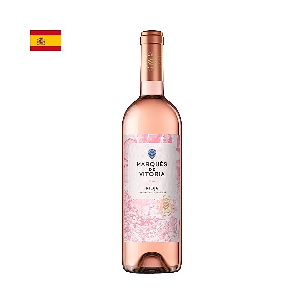 Vinho Marqués de Vitoria Rioja Rosé