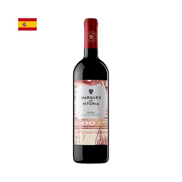 Vinho Marqués de Vitoria Rioja Tinto Joven 750ml