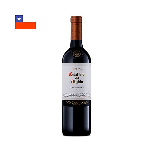 Vinho Casillero Carmenère Tinto 750ml