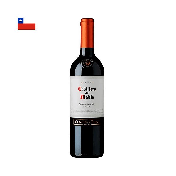 Vinho Casillero Del Diablo Carmenère Tinto 750ml