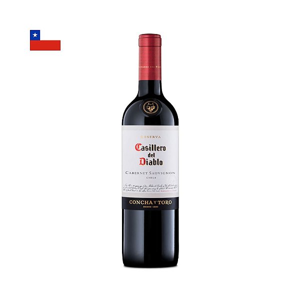 Vinho Casillero Del Diablo Cabernet Sauvignon 750ml