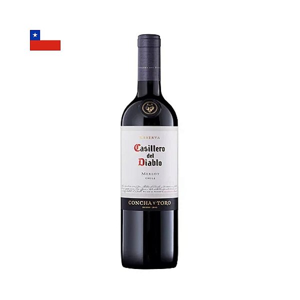 Vinho Casillero Del Diablo Merlot 750ml