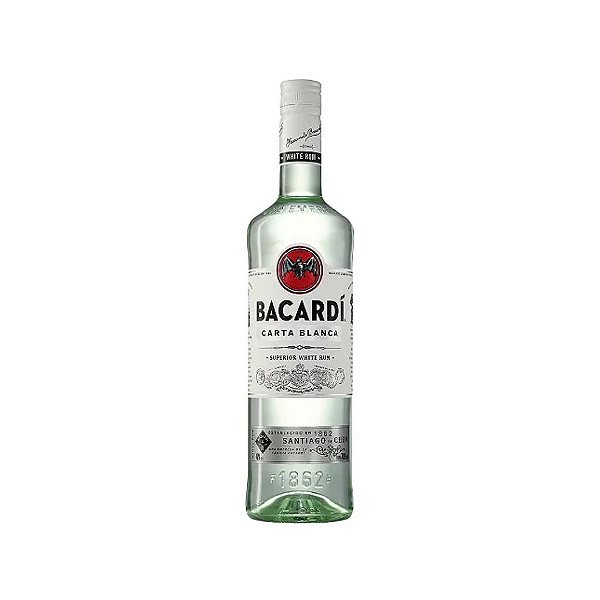 Rum Bacardí Carta Branca 980ml