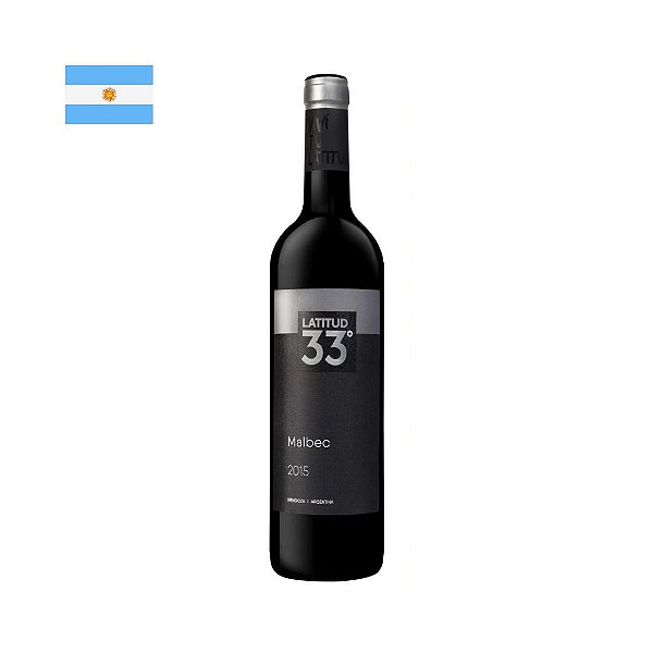 Vinho Latitud 33 Malbec 750ml