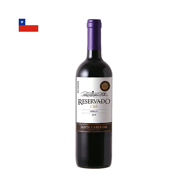 Vinho Santa Carolina Reservado Merlot 750ml