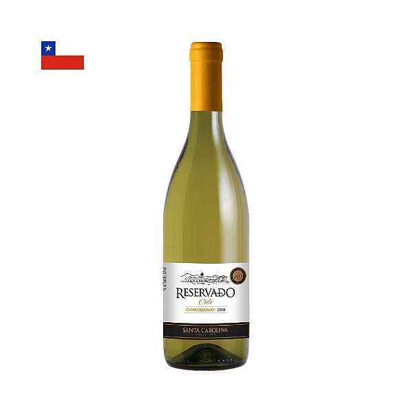Vinho Santa Carolina Reservado Chardonnay 750ml