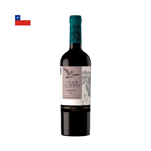 Vinho Gran Reserva Concha Y Toro Carmenere 750ml