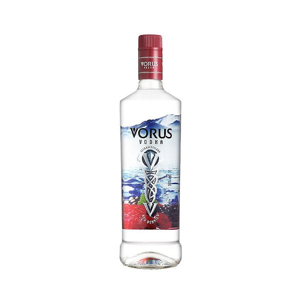 Vodka Vorus Frutas Vermelhas 1L