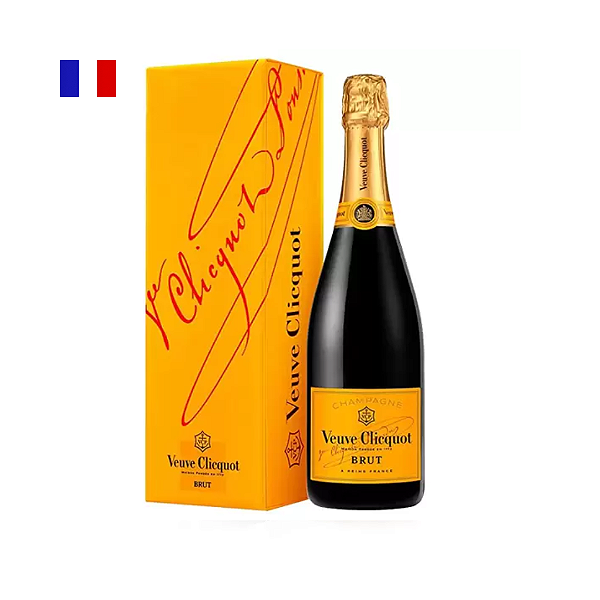 Champagne Veuve Clicquot Brut com cartucho 750ml