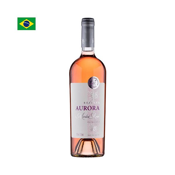 Vinho Aurora Reserva Merlot Rosé 750ml