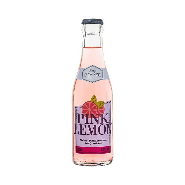 Easy Booze Pink Lemon 200ml x12