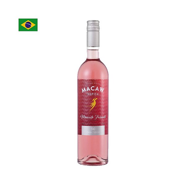 Vinho Frisante Rosé Suave Macaw Tropical 750ml