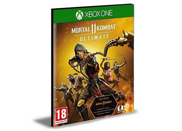 Mortal Kombat 11 Ultimate Xbox One com Todos Personagens em