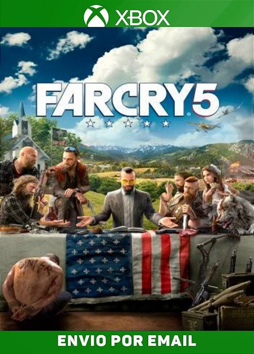 Far Cry 5 Deluxe Edition Xbox One Midia Digital - RIOS VARIEDADES