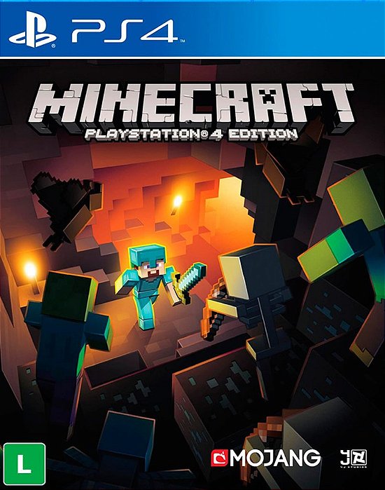 Minecraft Ps4 Psn Mídia Digital - Mudishop