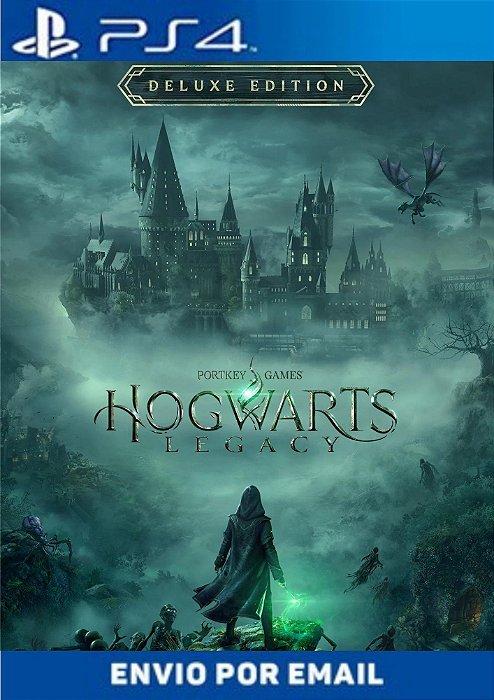 Hogwarts Legacy (mídia Física 100% Pt-br) - Ps4 (novo)