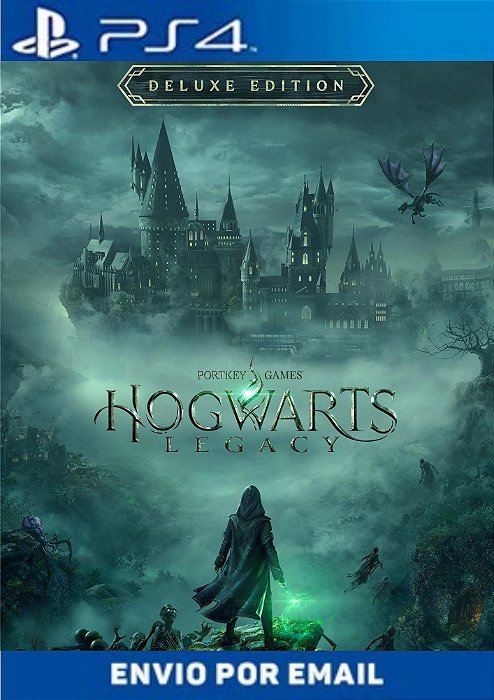 HOGWARTS LEGACY EDIÇÃO DIGITAL DELUXE PS4 PSN MÍDIA DIGITAL - LA