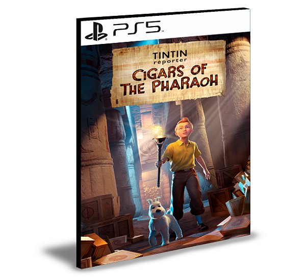 RVCS Games - Tintin Reporter: Os Charutos do Faraó PS4 / PS5