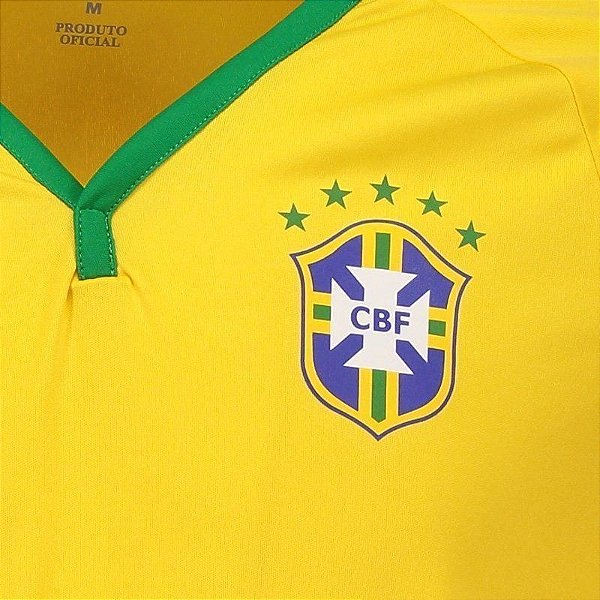 Camisa do Brasil Amarela
