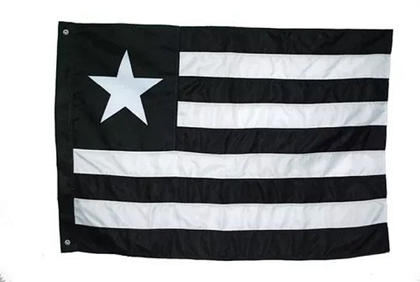 Bandeira Botafogo  Fan Dupla Face 77 x 1,28