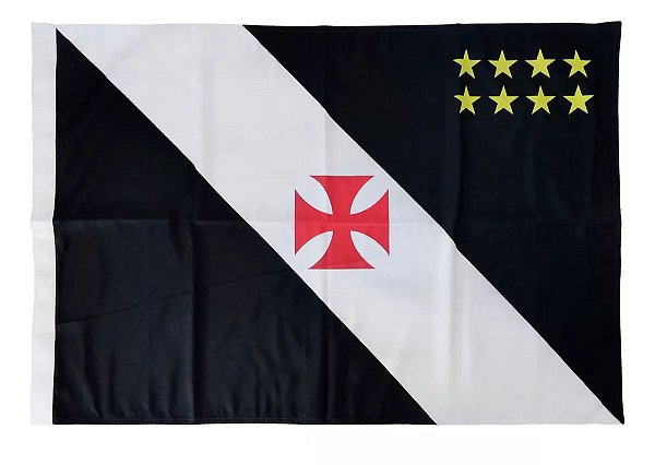 Bandeira Vasco Fan Dupla Face 77 x 1,28