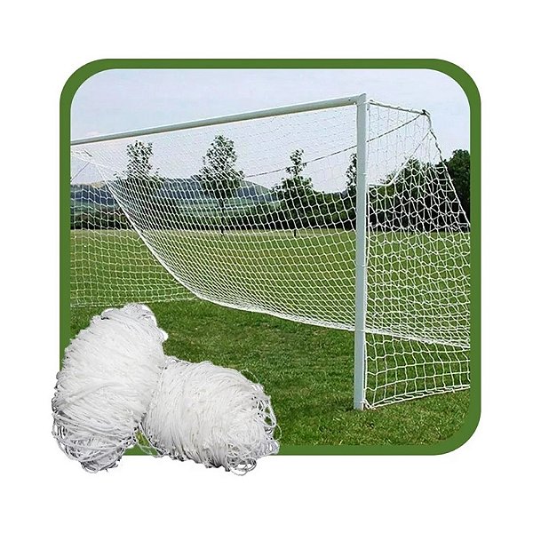 Rede de Futebol Society Seda 6 M Fio 2 mm Master