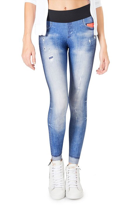 Calça Legging Live In Favorite Jeans Compre Agora | Dazus.com.br - Dazus