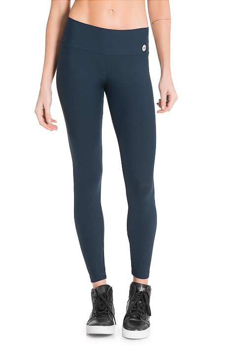 Legging Fitness Basic Azul Marinho - Comprar em Bali