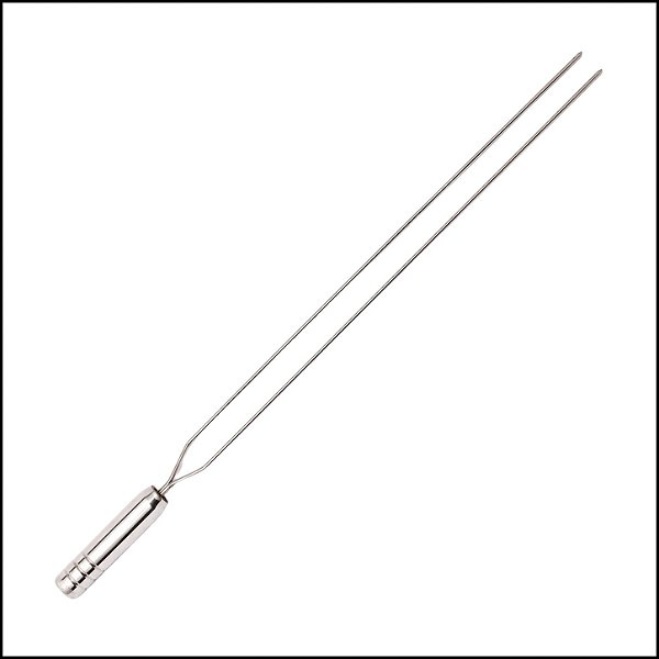 Espeto Duplo Inox 430