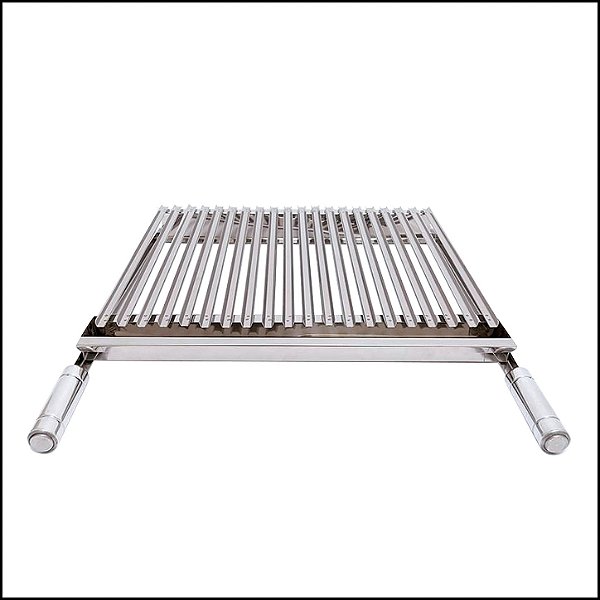 Grelha Argentina Profundidade 40cm Inox 304