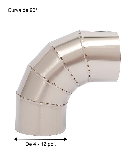 Curva 90° Inox 304